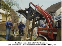 d33 - Restaurierung Dorfbrunnen
